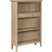 Petaluma Wooden Bookcase With 3 Shelves - Oak