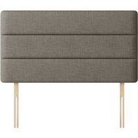 Cornell - King Size - Lined Headboard - Dark Grey - Fabric - 5ft - Happy Beds