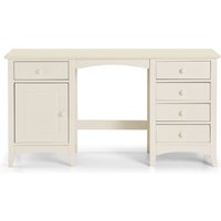 Cameo - Dressing Table - Stone White - Wooden - Happy Beds