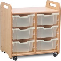 Millhouse Tray Storage Unit - 2 Columns with 6 Deep Trays