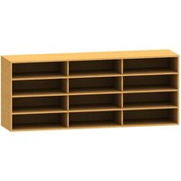 Wall Mounted 12 Pigeon Hole Unit