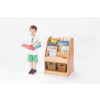 Early Years Zona Wooden Book Display and Double Sided Storage