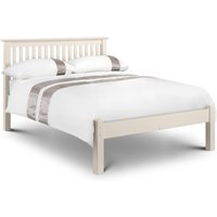Barcelona - Small Double - Low Foot End Bed - White - Wood - 4ft - Happy Beds