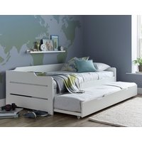Copella - Single - Day Bed - Guest Bed - White - Wood - 3ft - Happy Beds