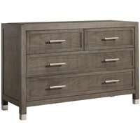 Raffles Chest Of Drawers Grey, Chest of Drawers - Andrew Martin