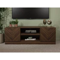 GFW Catania Royal Walnut 2 Door TV Cabinet