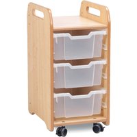 Millhouse Tray Storage Unit - 1 Column with 3 Deep Trays