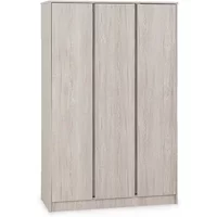 Seconique Malvern Urban Snow 3 Door Triple Wardrobe