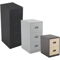 Steel Lockable Filing Cabinet - Core