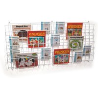 Classroom Horizontal Wall Book Rack (6 Shelves)