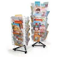 Classroom 3 Sided Mobile Book Stand - Small