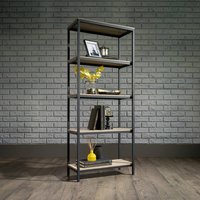 Industrial Style 4 Shelf Home Office Bookcase