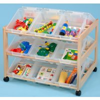 Double Sided 18 Tray Classroom Organiser