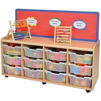 Windwood 12 Deep Tray Unit With Cork Panel