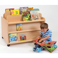 Double Sided Children's Book Display and Storage Unit