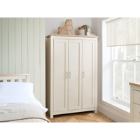 Birlea Highgate 3 Door Wardrobe Highgate Cream Wardrobe