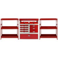 Monster Racking Flame Metal Van Shelving Bundle