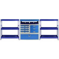 Monster Racking Tempest Metal Van Shelving Bundle